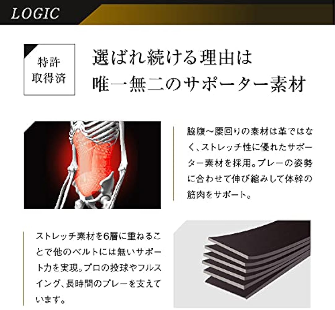 Amazon | [コアエナジー] Ⅲ 野球ベルト プロ野球選手 愛用 CoreEnergy